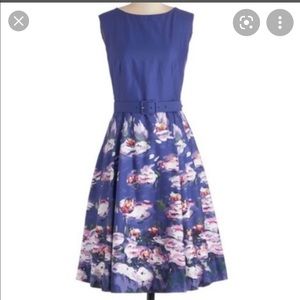 Bea and Dot Modcloth water lily dress